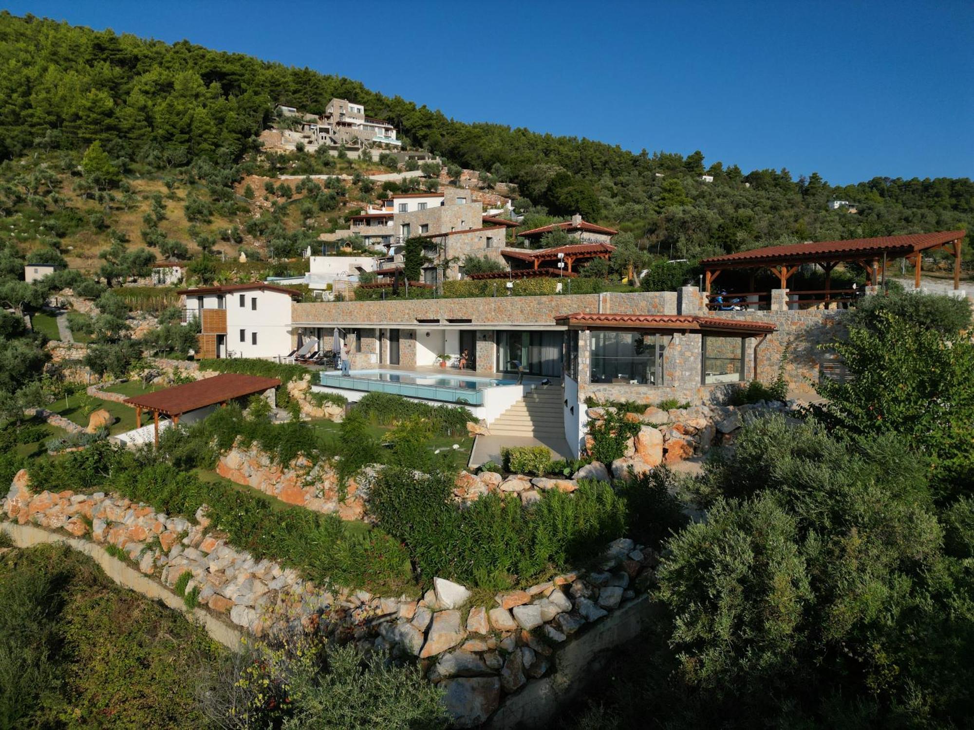 Sky Sea Resort & Villas Megali Ammos  Eksteriør billede
